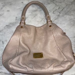 MarcbyMarc Jacobs classicQ Fran Leather bag CEMENT